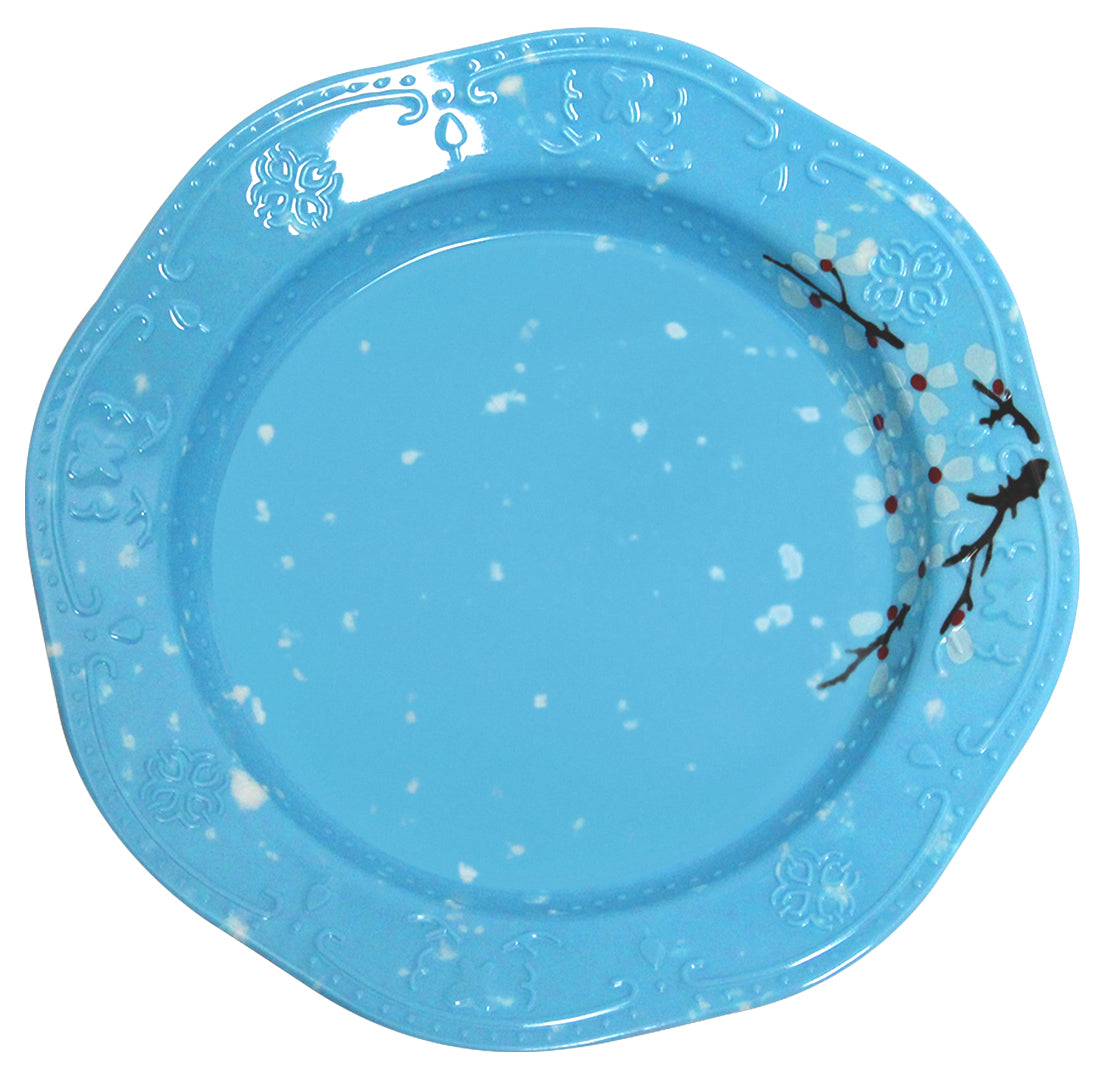 PLATO SOPERO 8.5 MELAMINA AZUL DECO SKU : 003-301-021