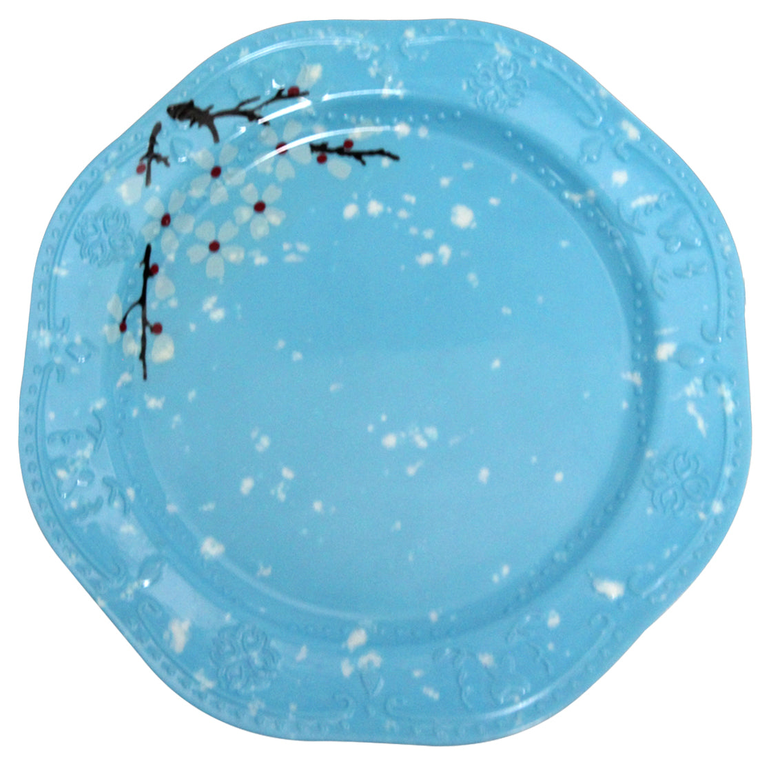 PLATO TRINCHE 10 MELAMINA AZUL DECO SKU : 003-301-025