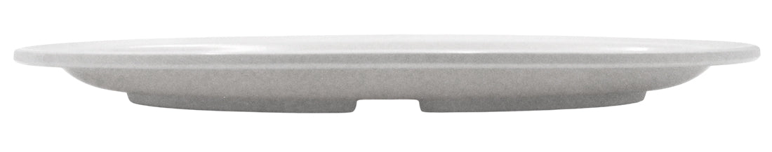 PLATO OVALADO 11.5" DE MELAMINA BLANCO SKU : 004-009-101