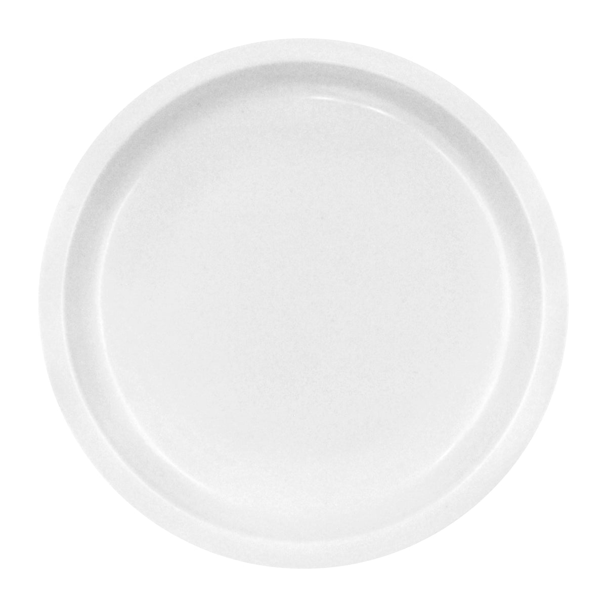 PLATO PASTELERO 7.5" MELAMINA BLANCA D09 SKU : 004-009-504