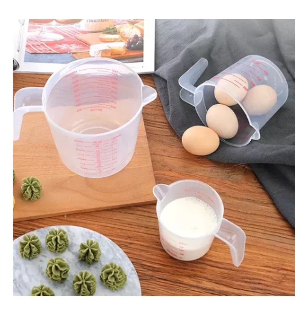 JGO 3 TAZAS MEDIDORAS 1000, 500, 250 ML SKU : 020-001-046