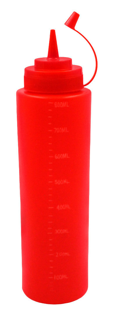 BOTELLA DISPENSADORA PLASTICO ROJO 32OZ SKU : 023-102-032