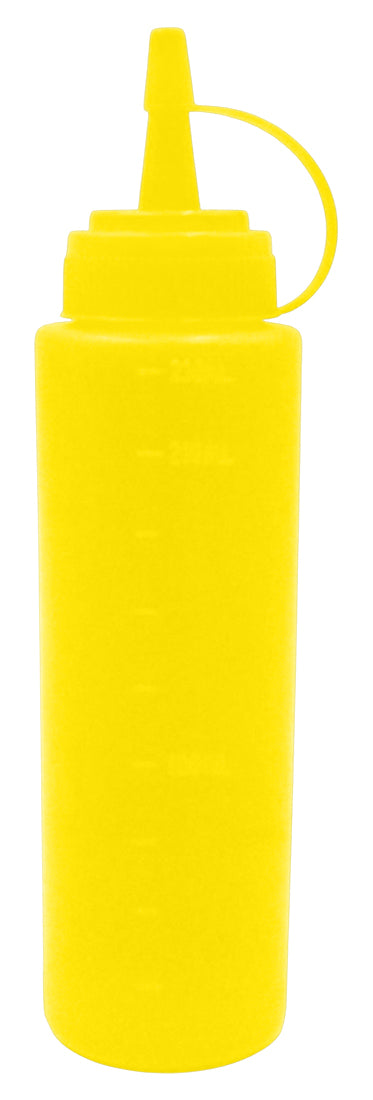 BOTELLA DISPENSADORA 8OZ PLAST. AMARILLO SKU : 023-103-008
