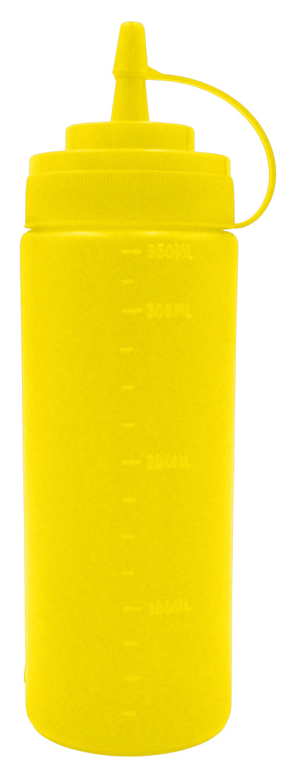 BOTELLA DISPENSADORA 12OZ PLAST. AMARILL SKU : 023-103-012