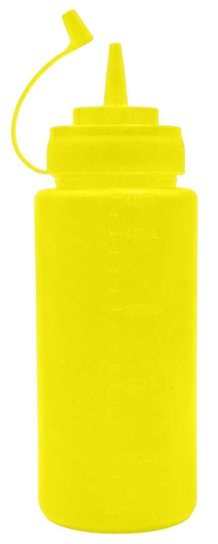 BOTELLA DISPENSADORA 16OZ PLAST. AMARILL SKU : 023-103-016