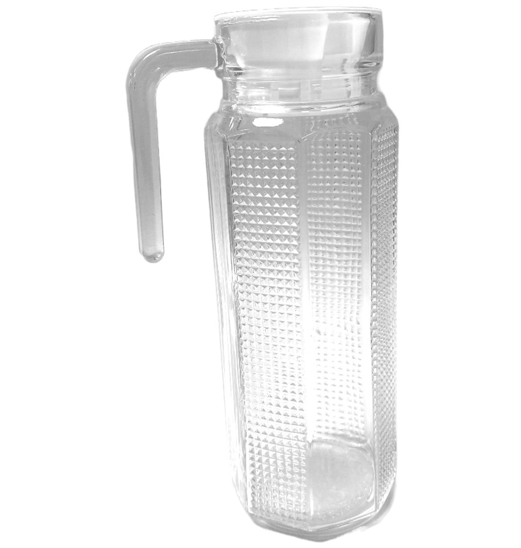 JARRA DE VIDRIO 1.1 L EN CAJA DE COLOR SKU : 025-002-011