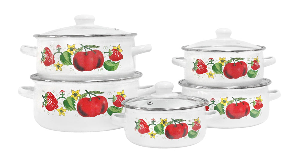 JGO. 5 OLLAS 16,18,20,22,24CM T/V FRUTAS SKU : 043-036-003