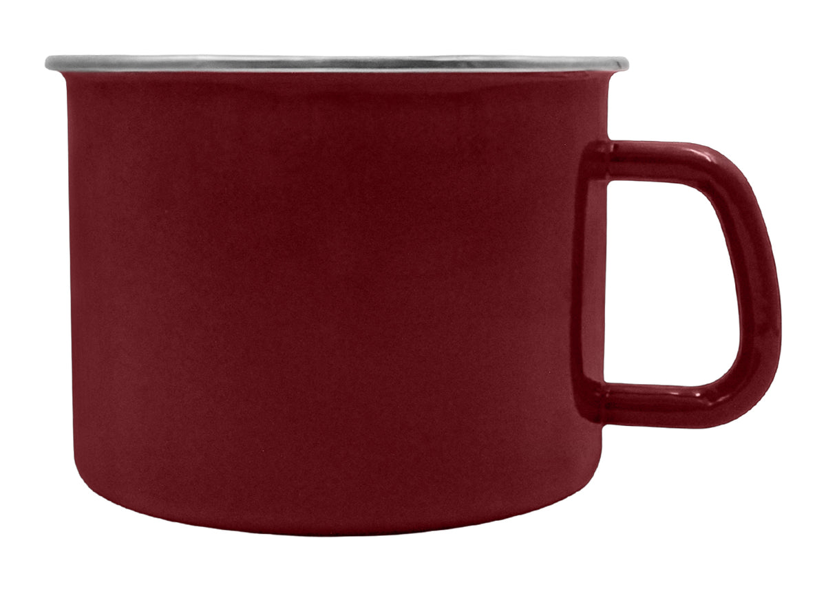 POCILLO DE PELTRE 16CM ROJO SANGRE SKU : 043-050-916