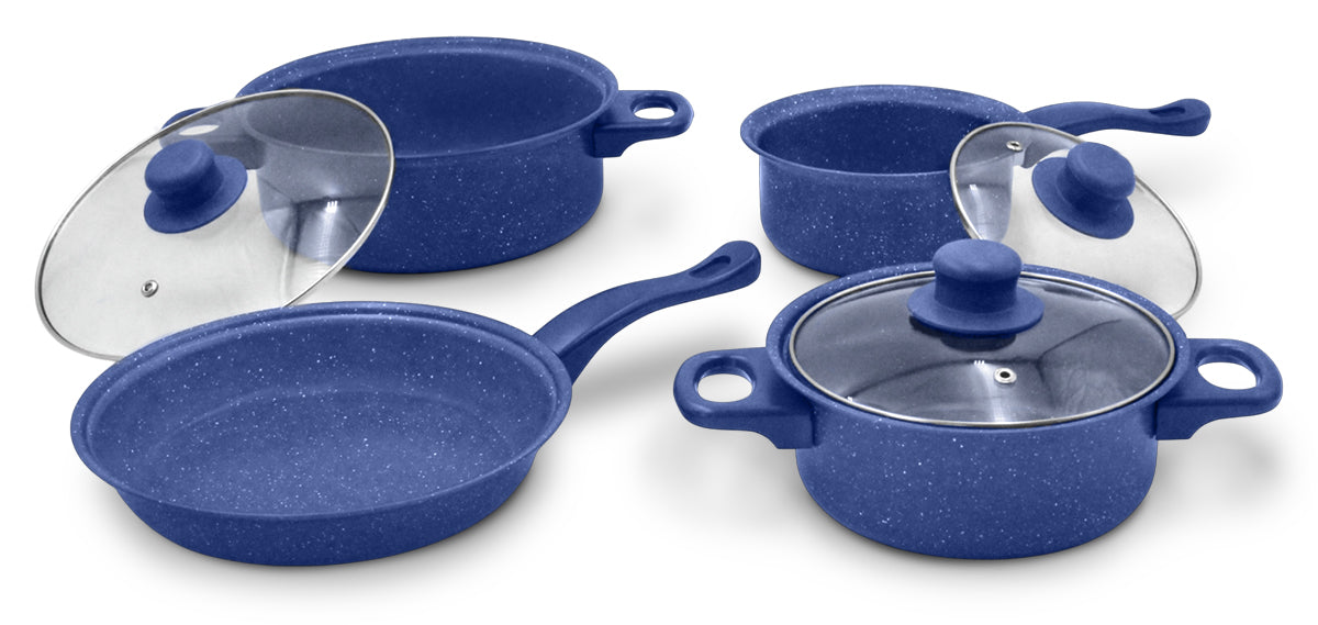 BAT OLLA 16,18,22 Y SART 22CM INOX AZUL SKU : 049-007-002