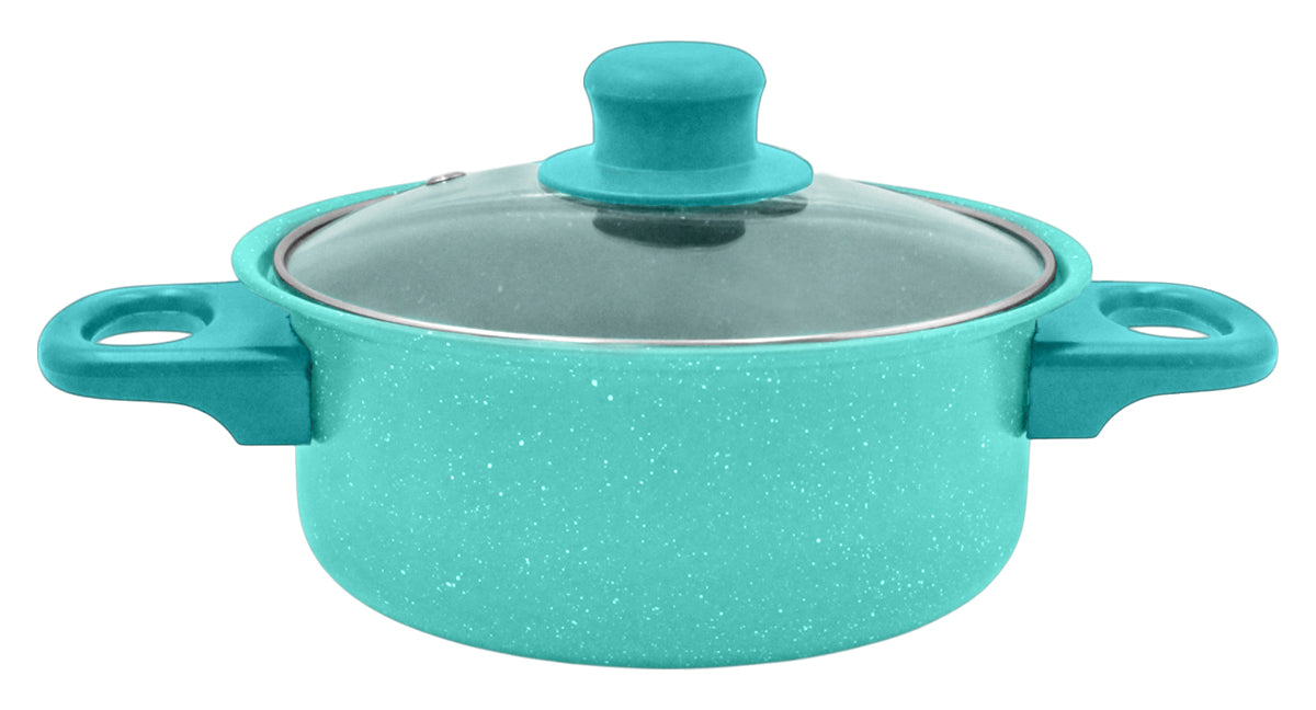 BAT OLLA 16,18,22 Y SART 22CM INOX VERDE SKU : 049-007-003
