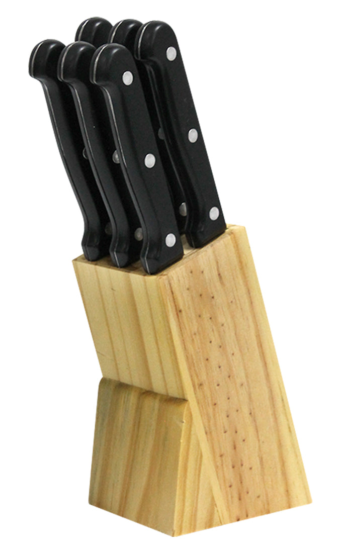 JGO 6 CUCH FILET NEGR HOJA COMPLETA/MADE SKU : 050-001-001