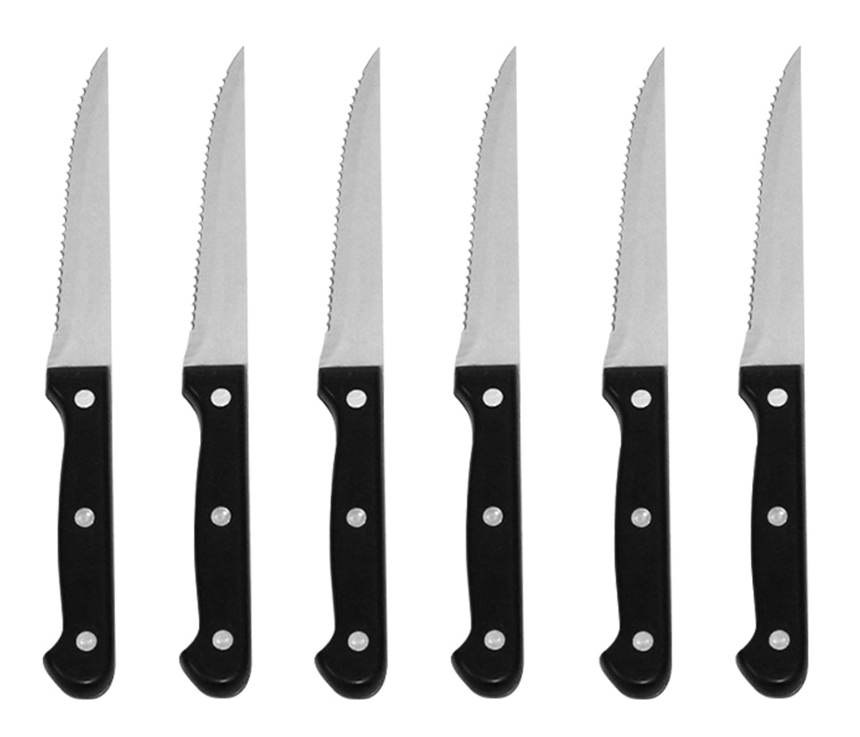 JGO 6 CUCH FILET NEGR HOJA COMPLETA/MADE SKU : 050-001-001
