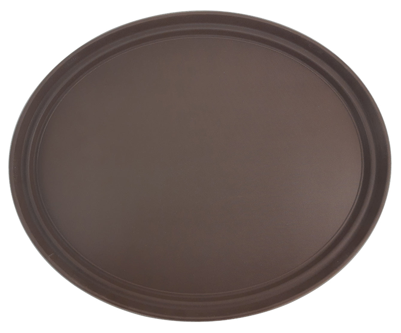 CHAROLA OVALADA 51 x 63 cm cafe SKU : 056-001-008