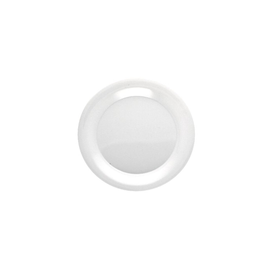 PLATO TRINCHE 9" MELAMINA BLANCA DIAMANTE SKU : 105-009-108