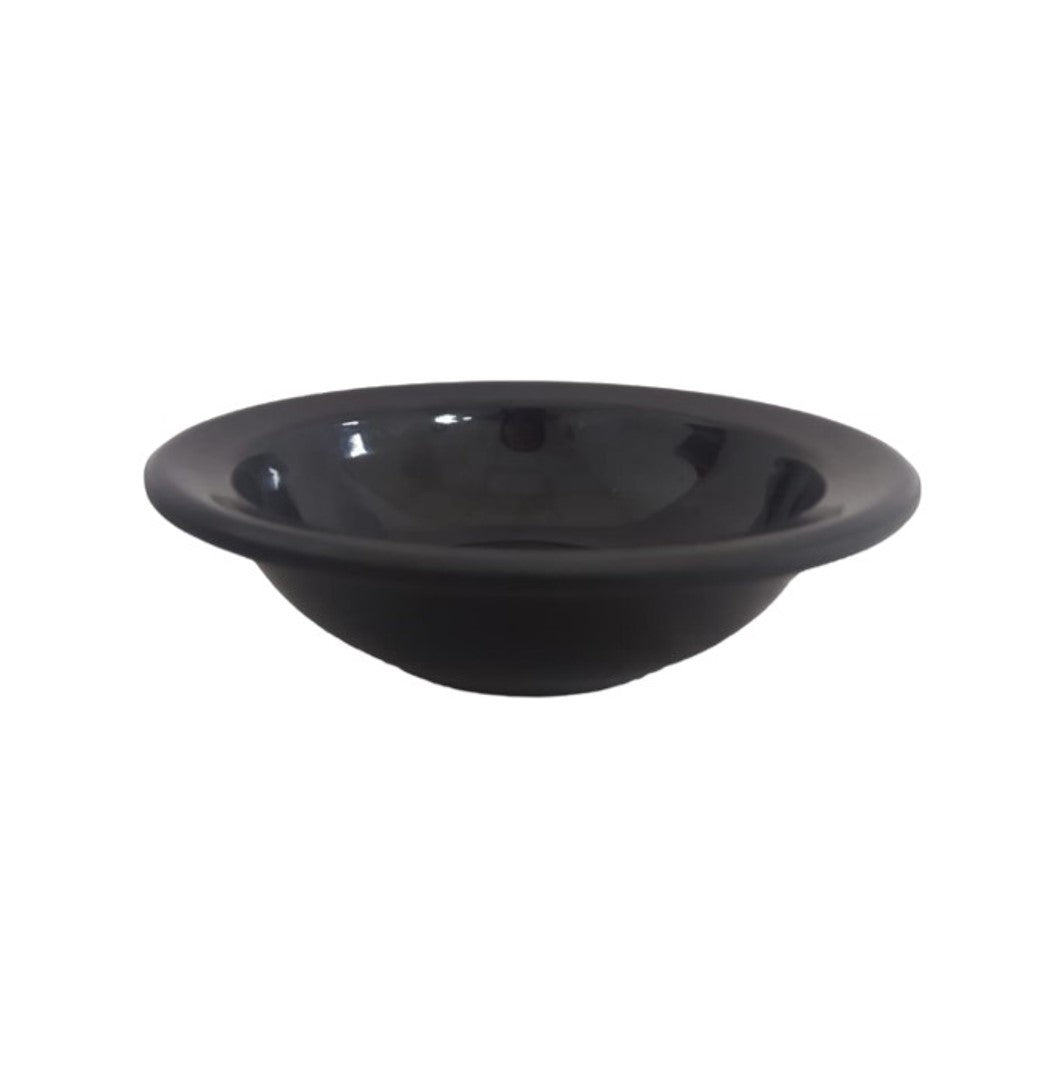 PLATO POSTRE 4.5" MELAMINA NGR DIAMANTE SKU : 105-015-106