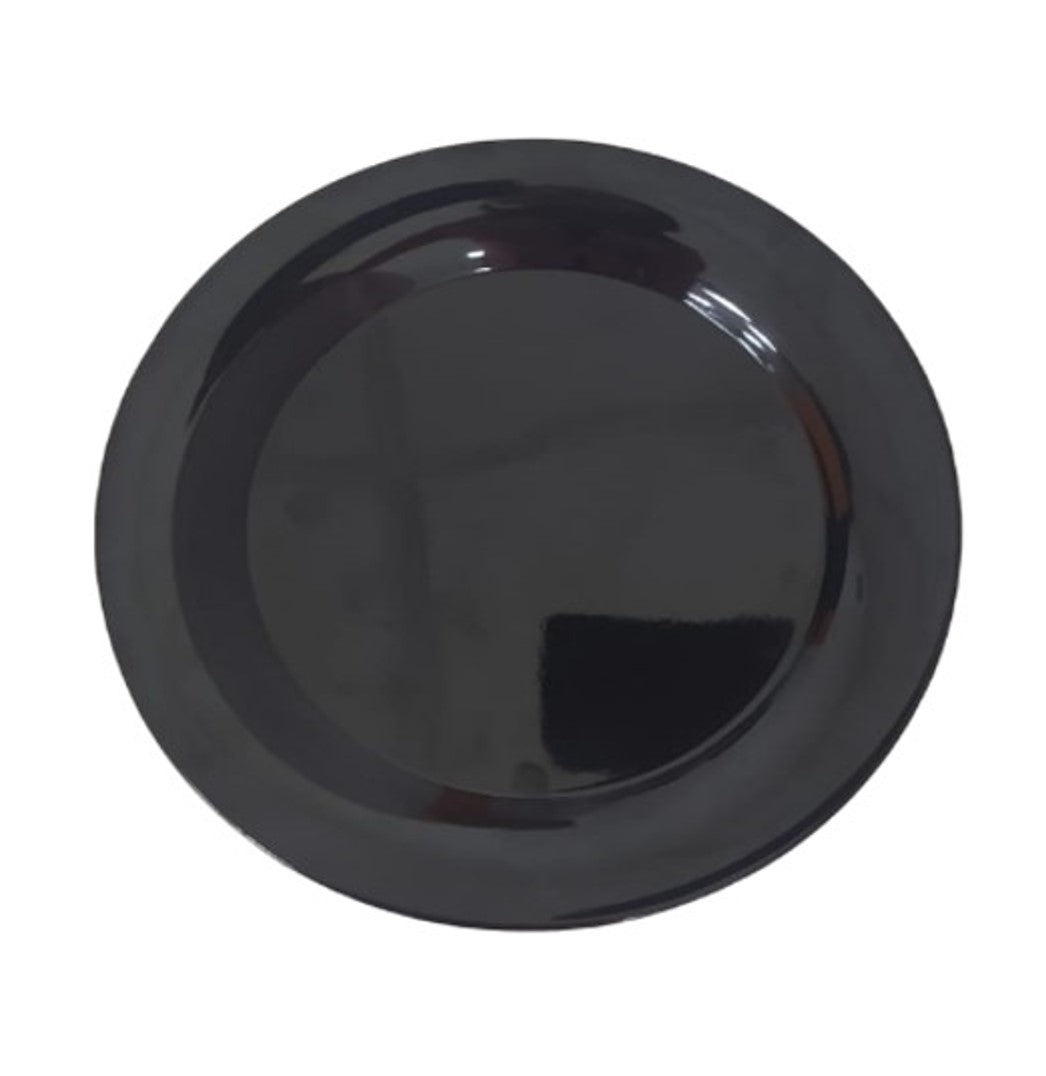 PLATO TRINCHE 10" MELAMINA NGR DIAMANTE SKU : 105-015-107
