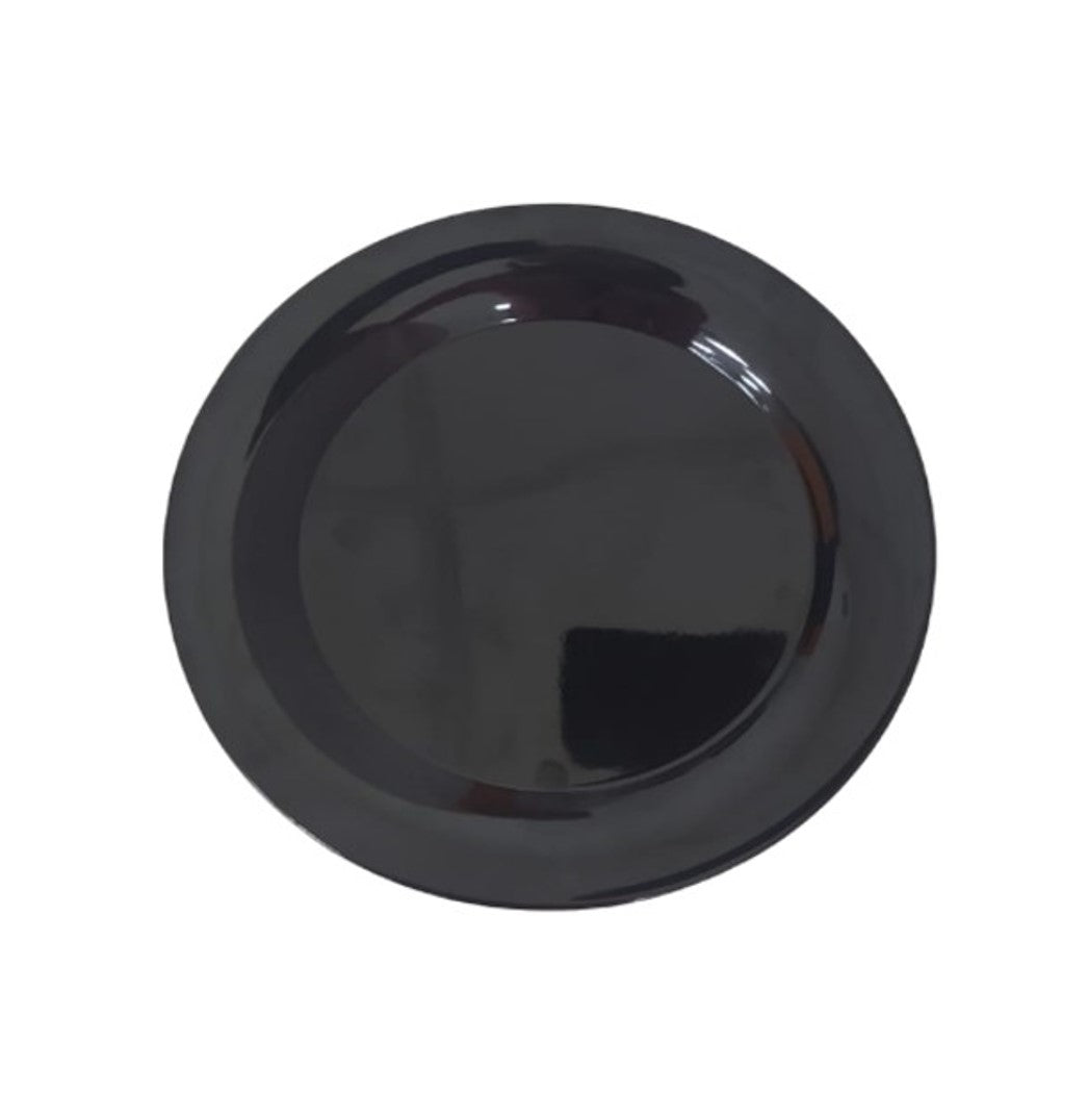 PLATO TRINCHE 9" MELAMINA NGR DIAMANTE SKU : 105-015-108