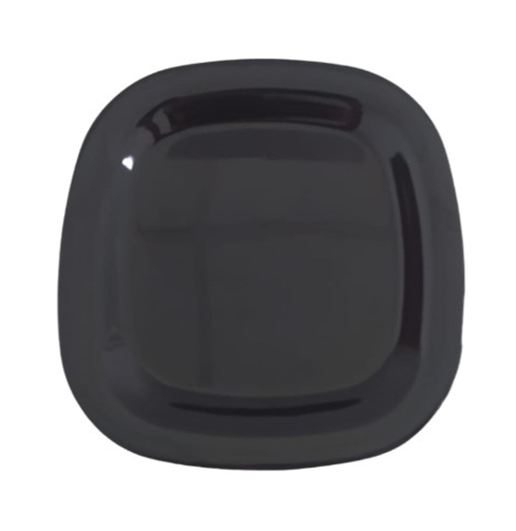 PLATO ENSALADA CUADRADO 8" NGR DIAMANTE SKU : 105-015-129