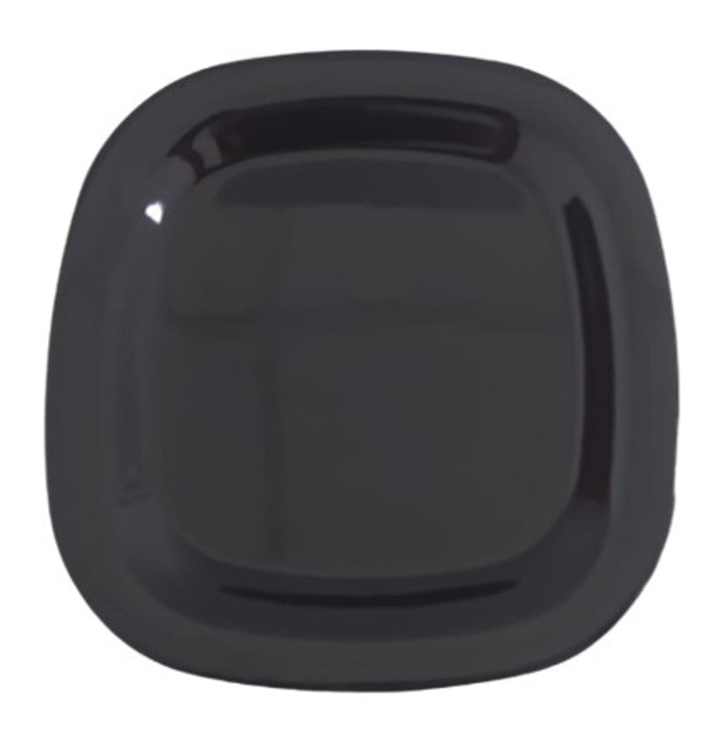 PLATO ENSALADA CUADRADO 10" NGR DIAMANTE SKU : 105-015-130