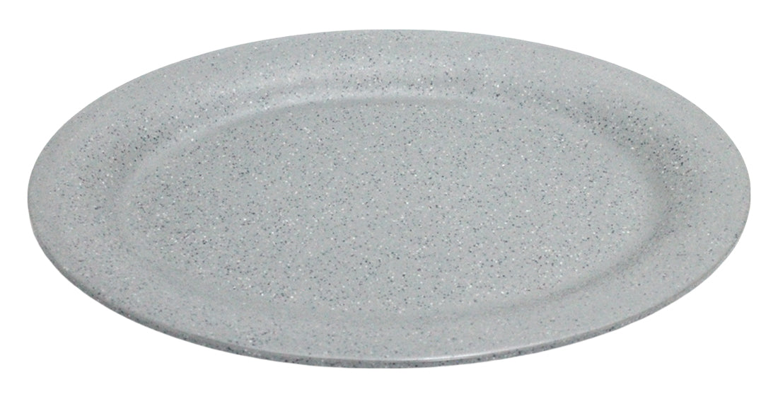 PLATO OVALADO 12" GRIS DIAM. SKU : 105-018-001