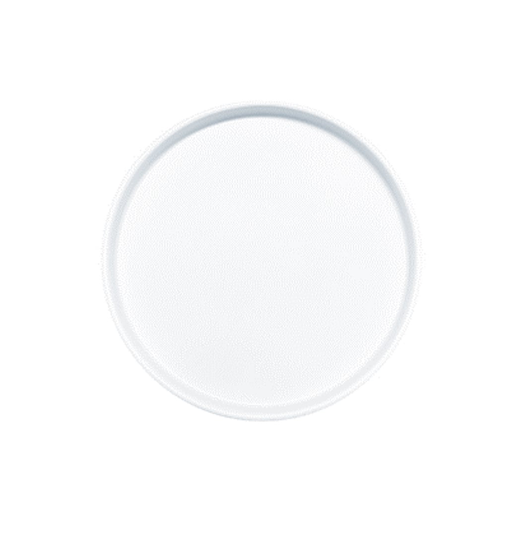 PLATO REDONDO CON PESTAÑA 23CM BCA MATE SKU : 105-021-023