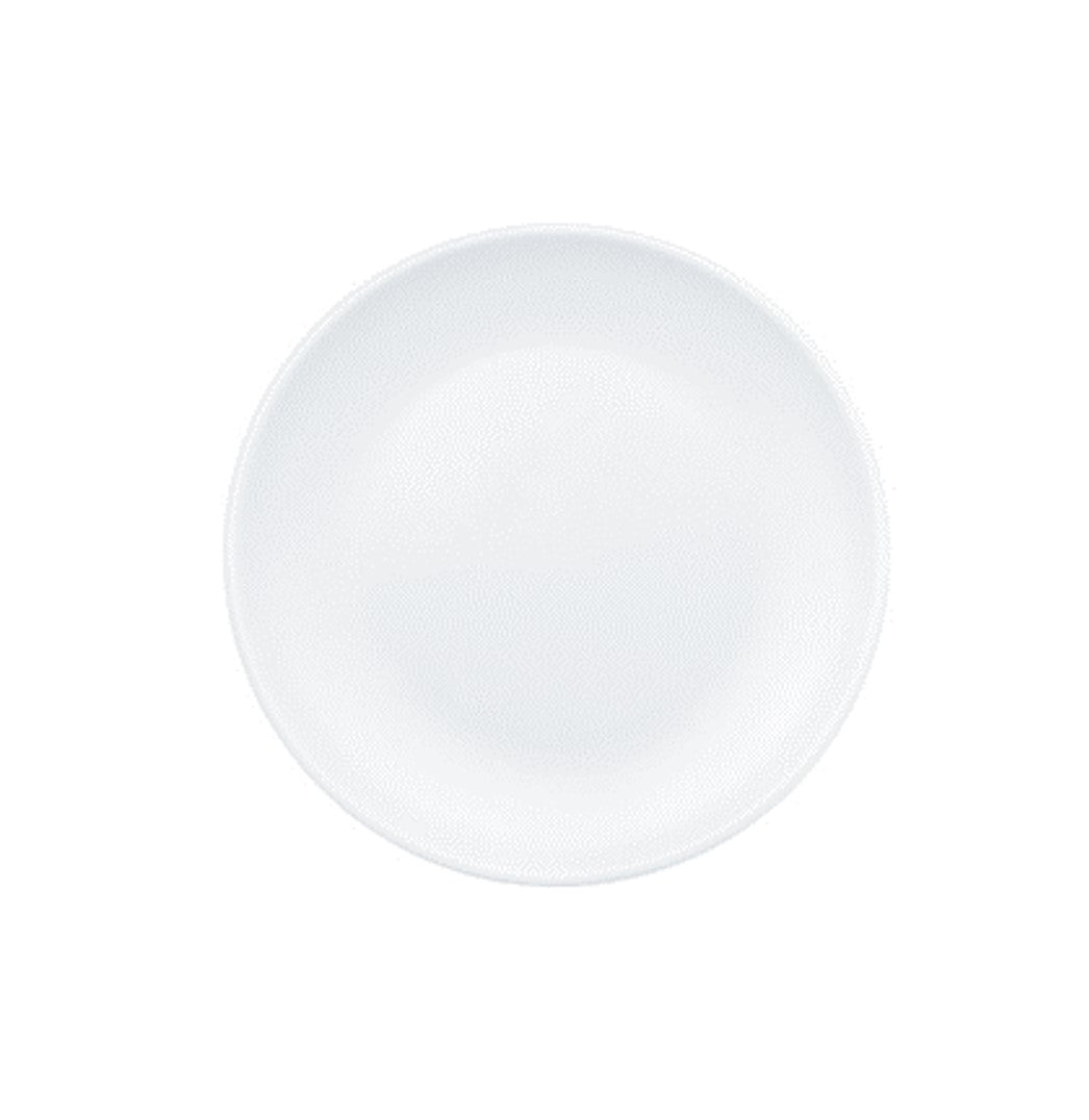 PLATO REDONDO 30.5CM MELAMINA BLANCA MAT SKU : 105-021-032