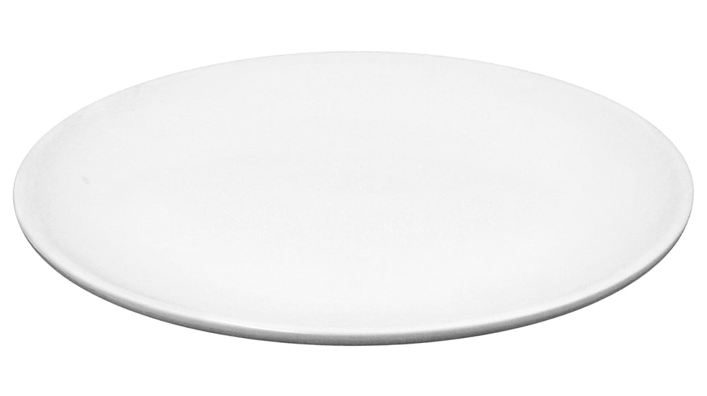 PLATO REDONDO 30.5CM MELAMINA BLANCA MAT SKU : 105-021-032