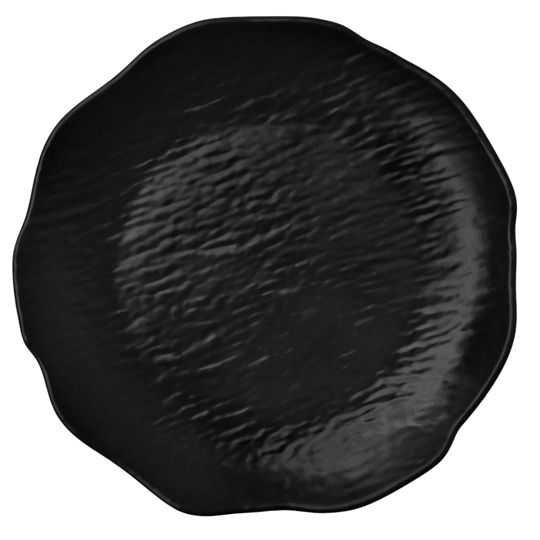 PLATO TRINCHE 8" MELA NEGRA C/TEXTURA SKU : 105-052-020