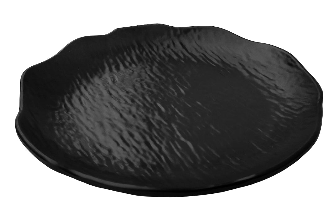 PLATO TRINCHE 10" MELA NEGRA C/TEXTURA SKU : 105-052-107
