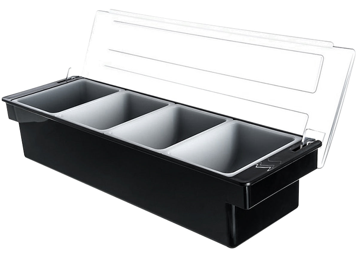 PORTA GARNITURAS PP NEG 4 COMP 49x16x9.7 SKU : 122-013-004