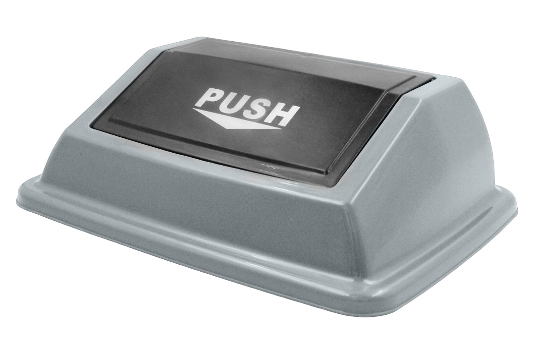 BOTE DE BASURA 20L PP GRIS SKU : 130-005-020