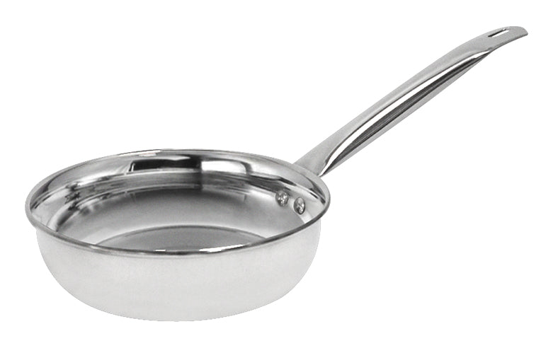 SARTEN INSTITUCIONAL 20CM AC. INOX. SKU : 142-002-020