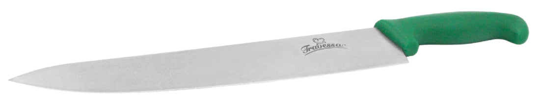 CUCHILLO CHEF 12" VERDE OBLICUO SKU : 152-101-312