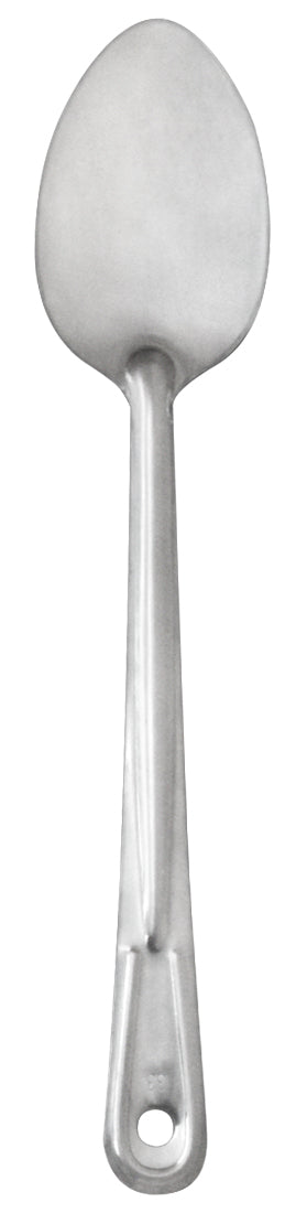 CUCHARA PARA COCINAR ACERO INOXIDABLE 33CM LISA SKU : 155-001-033