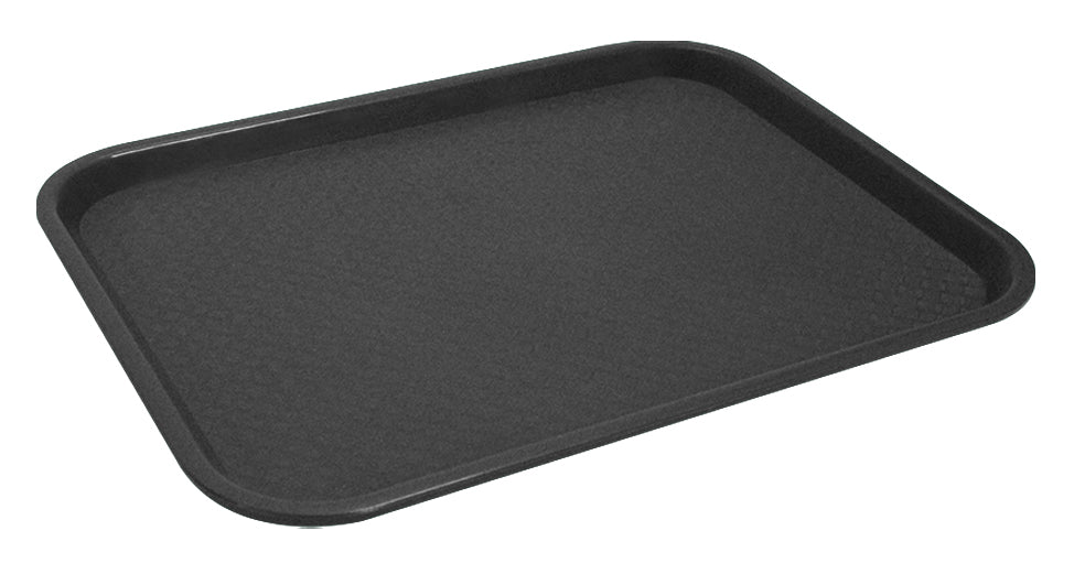 CHAROLA FAST FOOD 10X14" PLAST. NEGRO SKU : 156-002-006