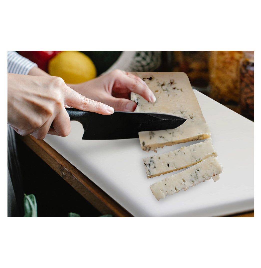 TABLA PARA PICAR POLIETILENO 50x35X1.2 CM BLANCO SKU : 170-002-111