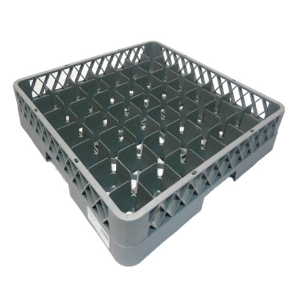 RACK COLOR GRIS PARA 49 VASOS 50X50X10CM SKU : 190-001-049