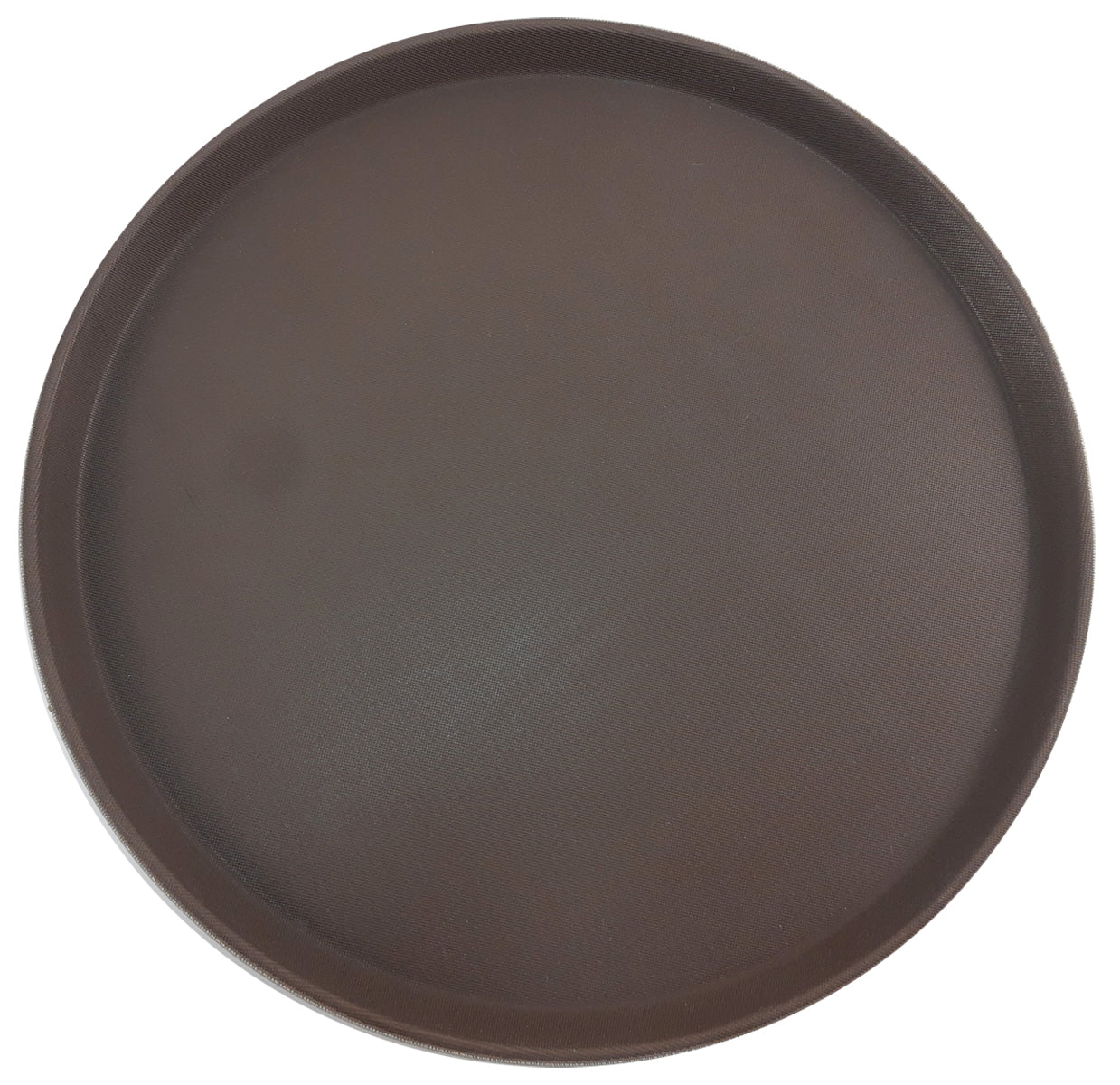 CHAROLA REDONDA 45.5 cm COLOR CAFE SKU : 056-001-001