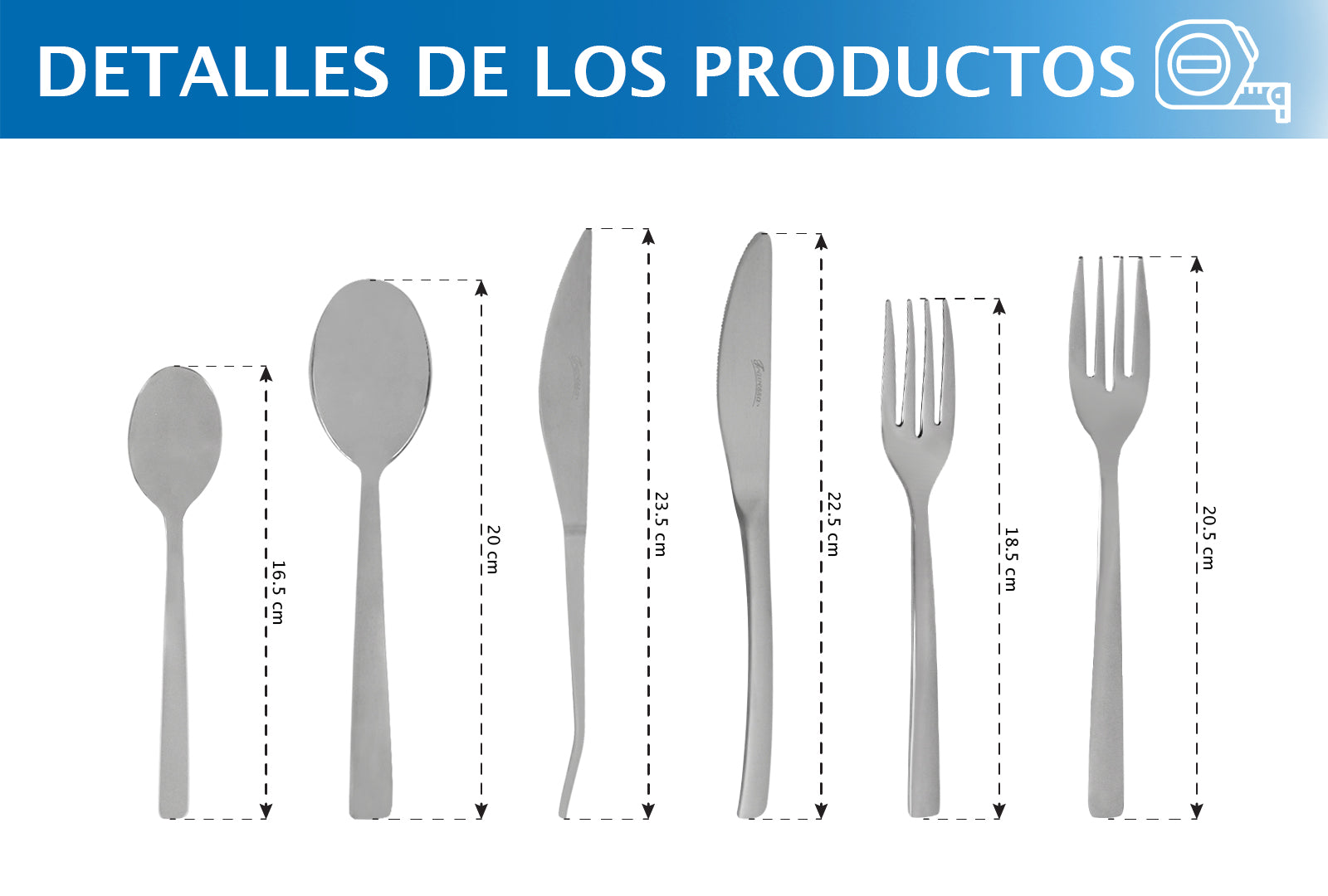 SET DE CUBIERTOS PARA 6 PERSONAS SKU : 153-036-925