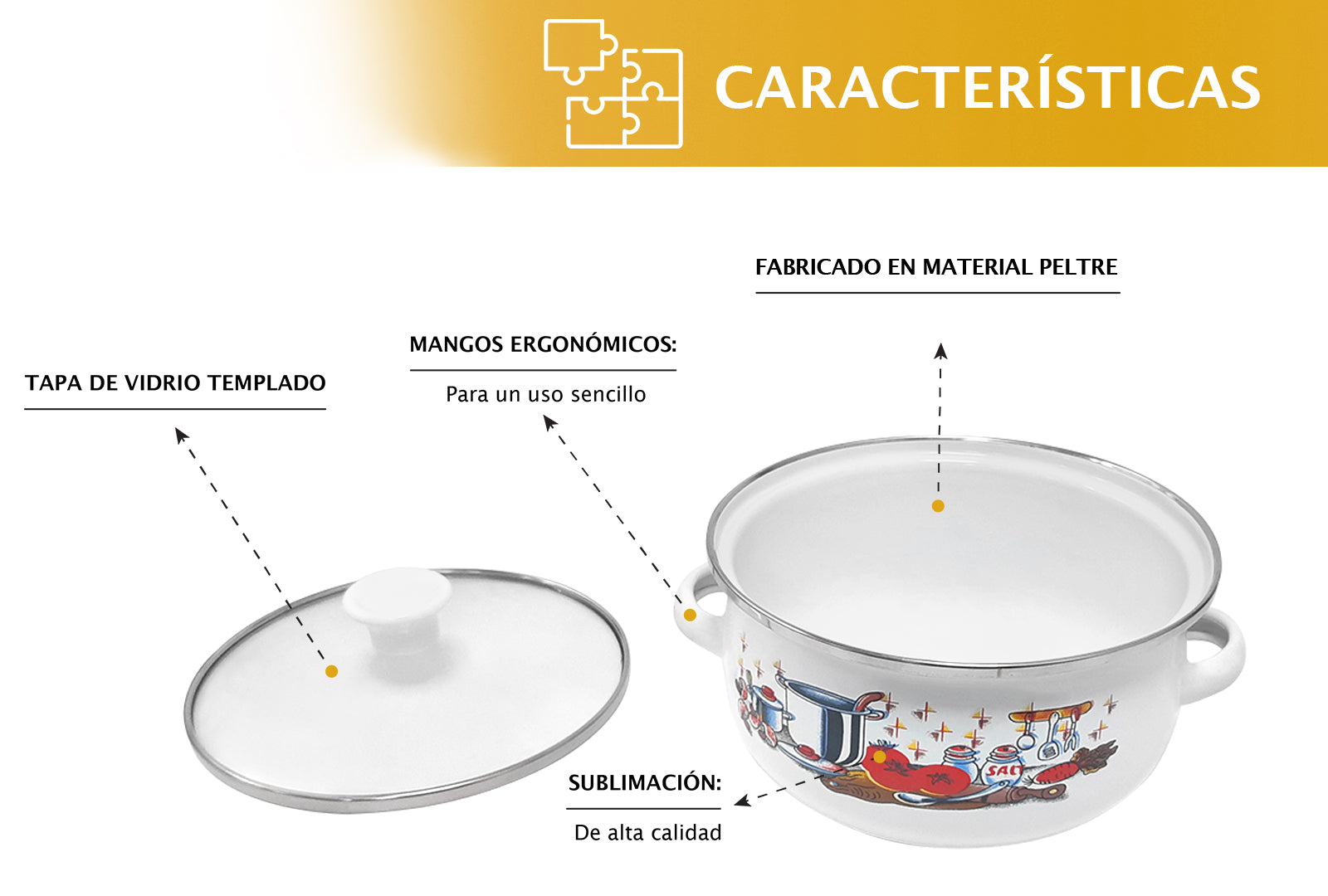 JUEGO DE 5 CACEROLAS CON TAPA DE VIDRIO 16,18,20,22,24 CM SKU : 043-005-943
