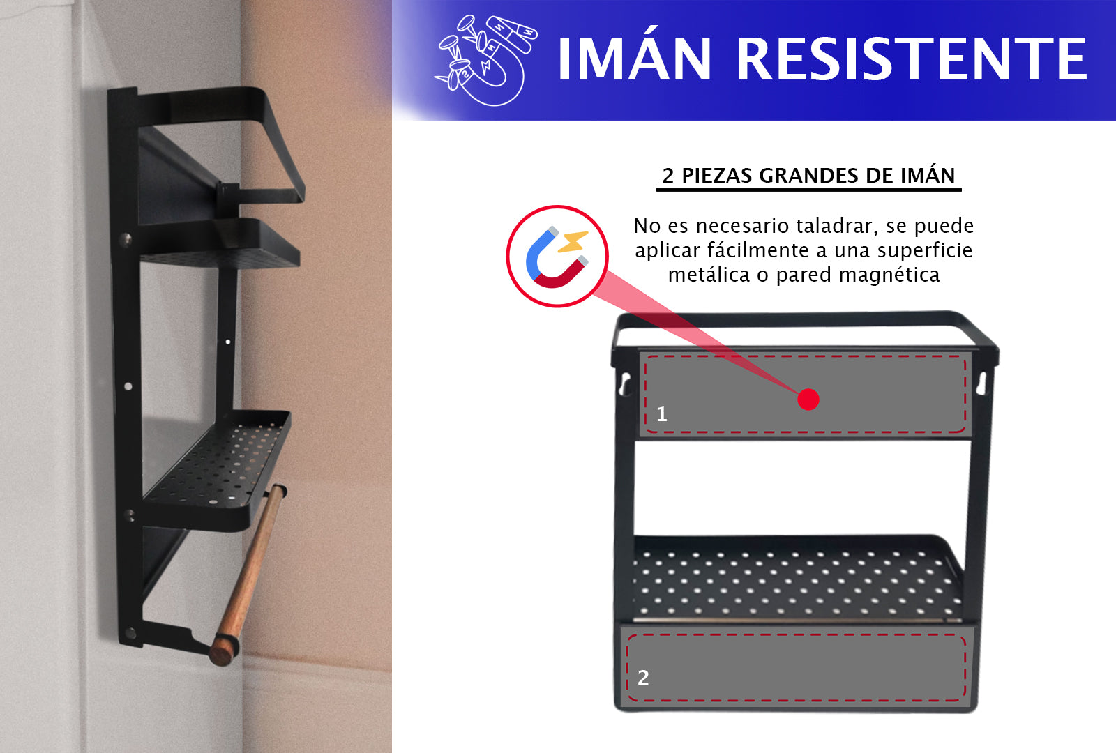 RACK MAGNÉTICO SKU : 020-002-908