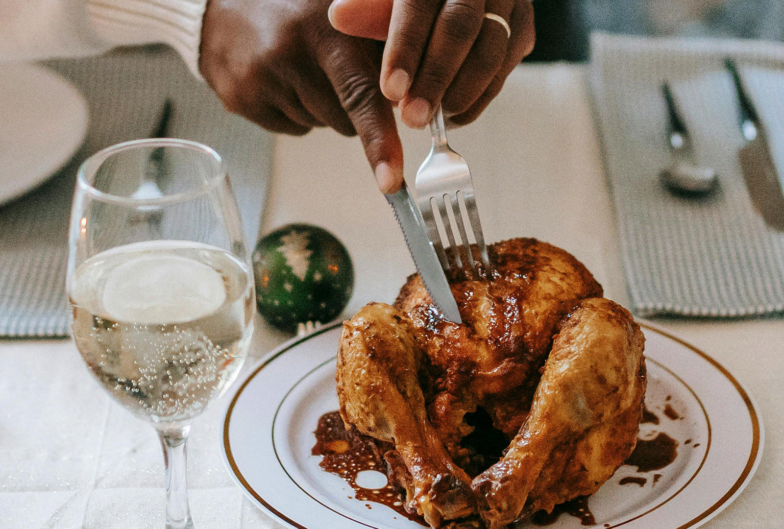 JUEGO DE 6 CUCHILLOS FILETEROS NEGRO HOJA COMPLETA/MADERA SKU : 050-006-940