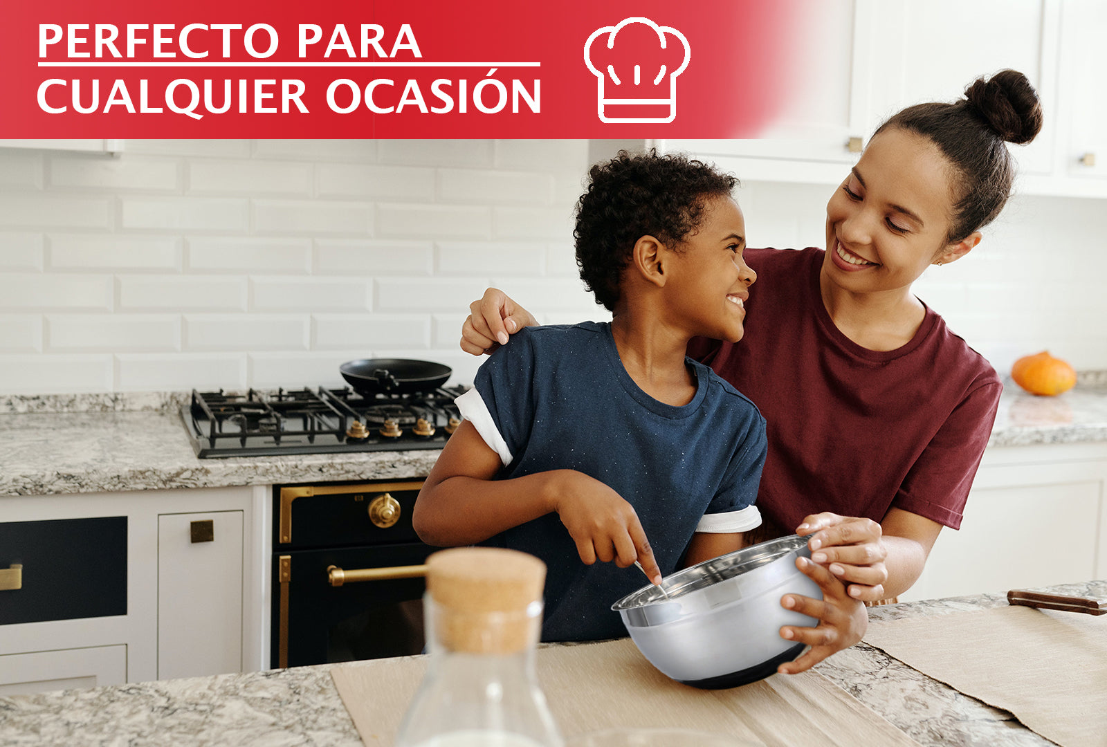 SETX7 BOWLS DE ACERO INOX. CON TAPA DE SILICÓN SKU : 146-007-903