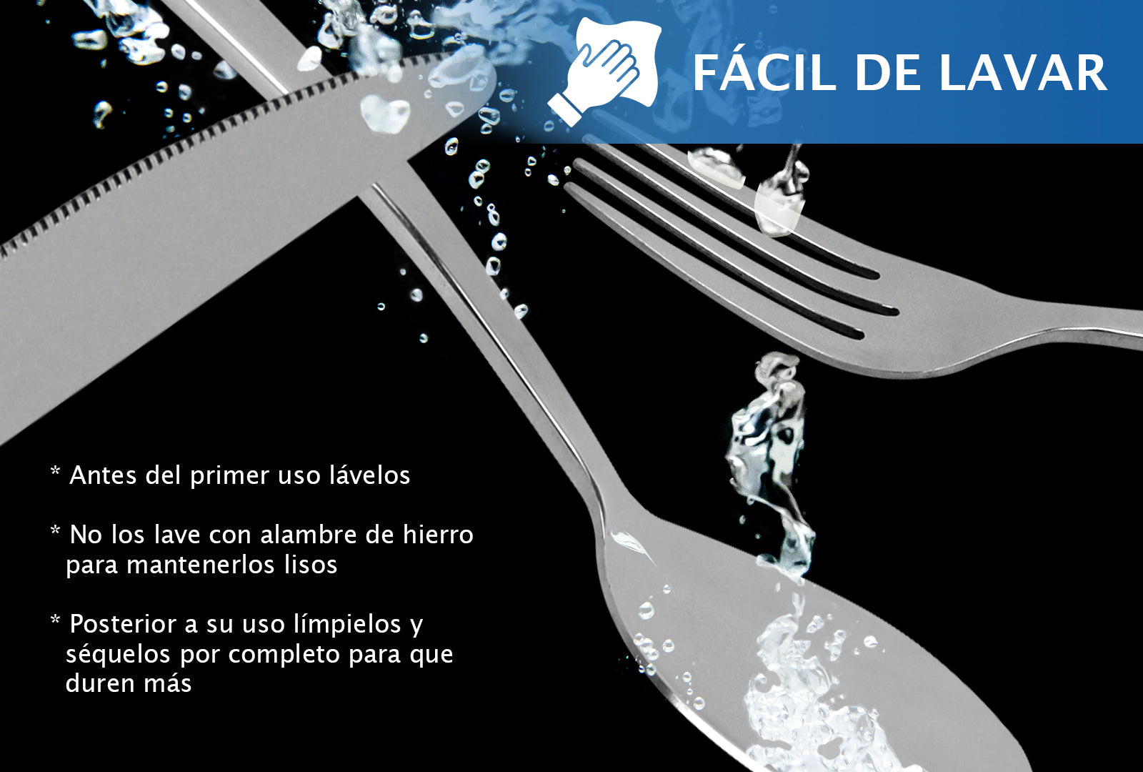 SET DE CUBIERTOS PARA 6 PERSONAS SKU : 153-036-925