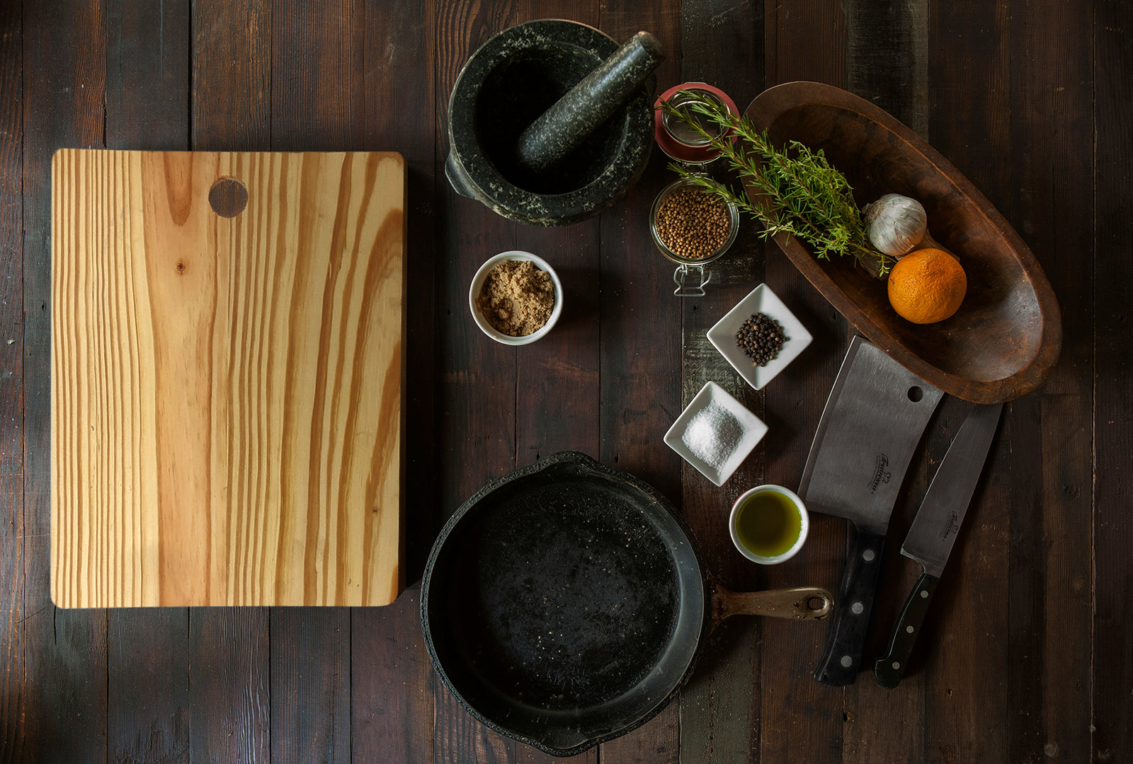 JUEGO DE CUCHILLOS 4 PIEZAS CON TIJERAS Y TABLA DE MADERA SKU : 050-005-938