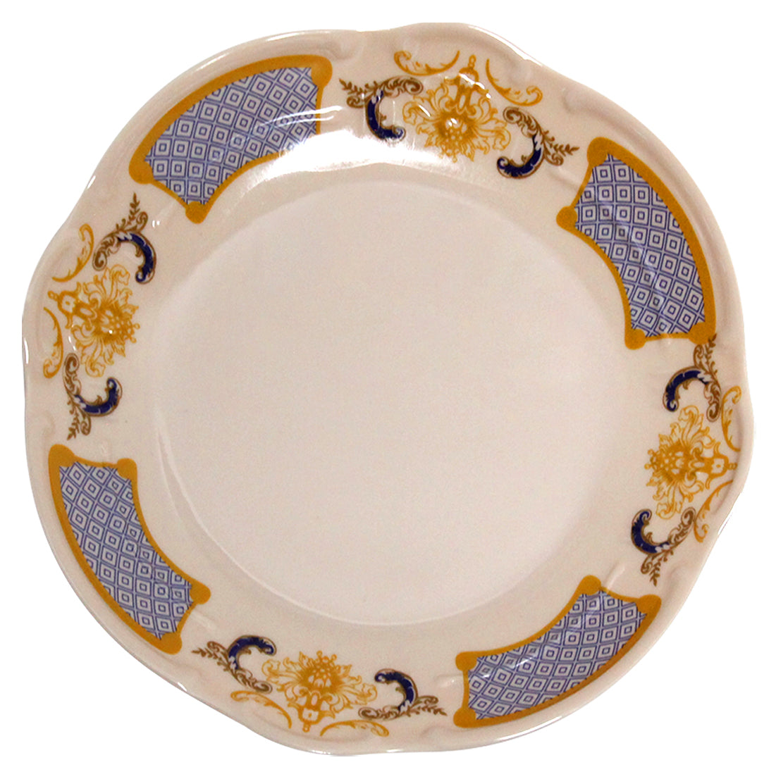 PLATO SOPERO 8.5 MELAMINA BEIGE DECO SKU : 003-201-021