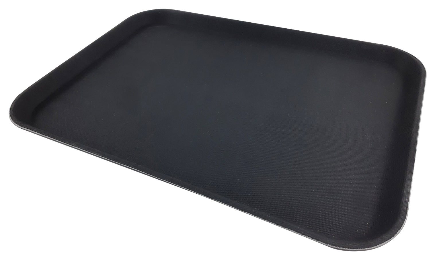 CHAROLA RECTANGULAR 40.5X56 FIBRA DE VIDRIO NEGRA SKU : 056-003-006