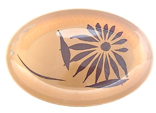PLATO OVALADO 12" TIPO BARRO DE MELAMINA SKU : 003-070-048