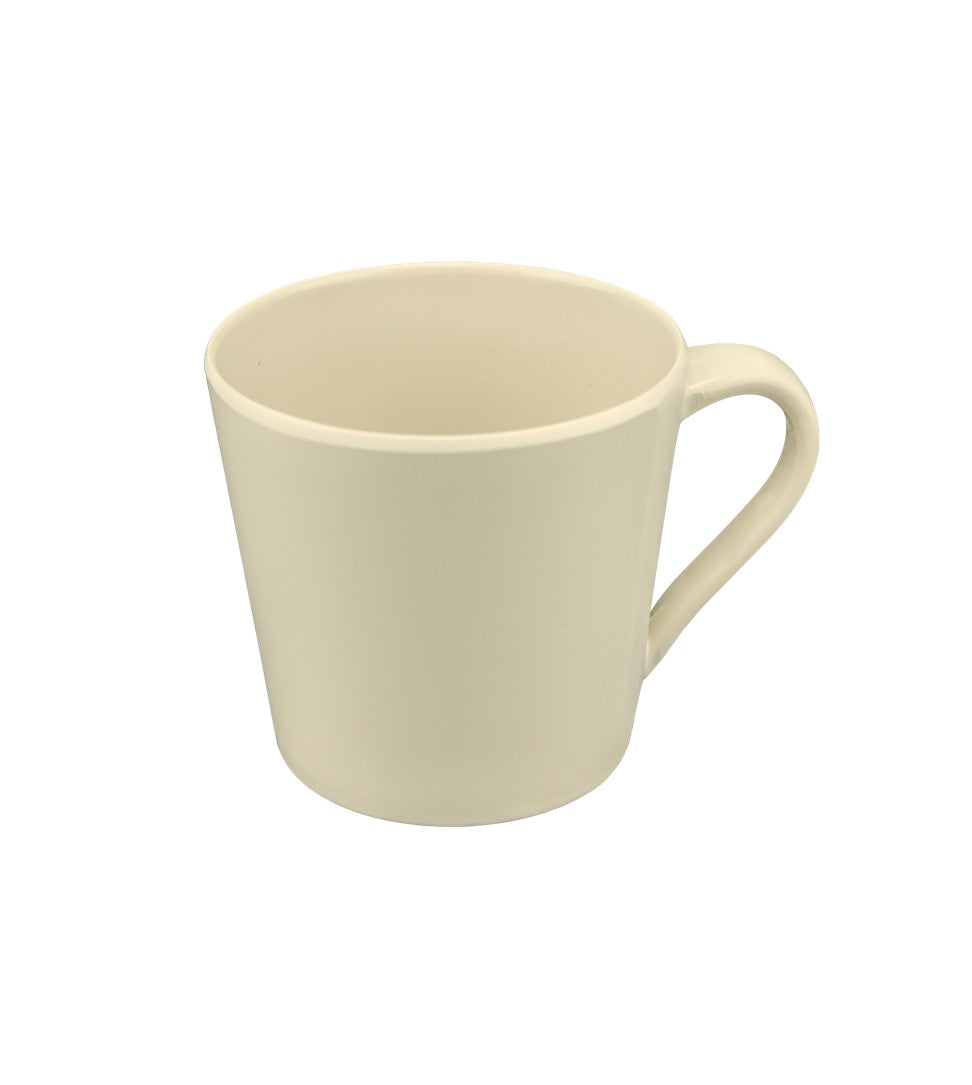 TAZA TARRO 9X 8.6 CM BEIGE DE MELAMINA     SKU : 004-008-125