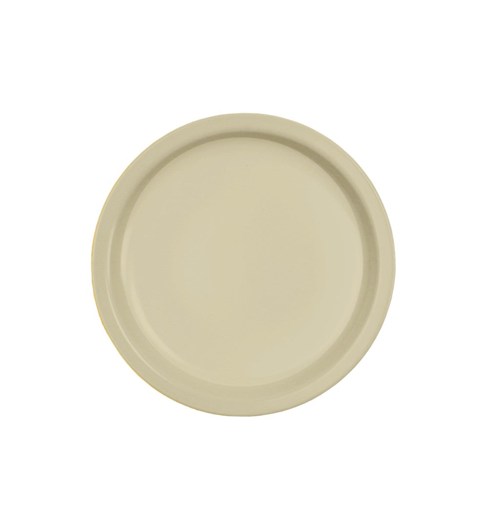 PLATO PASTELERO 7.5" BEIGE DE MELAMINA SKU : 004-008-504